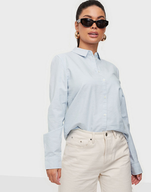 Pieces PCIRENA LS OXFORD SHIRT NOOS BC