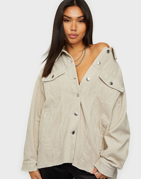 Only ONLBITTEN LIFE CORD SHACKET PNT