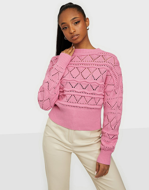 Vila VINOVALA CREW NECK L/S KNIT TOP