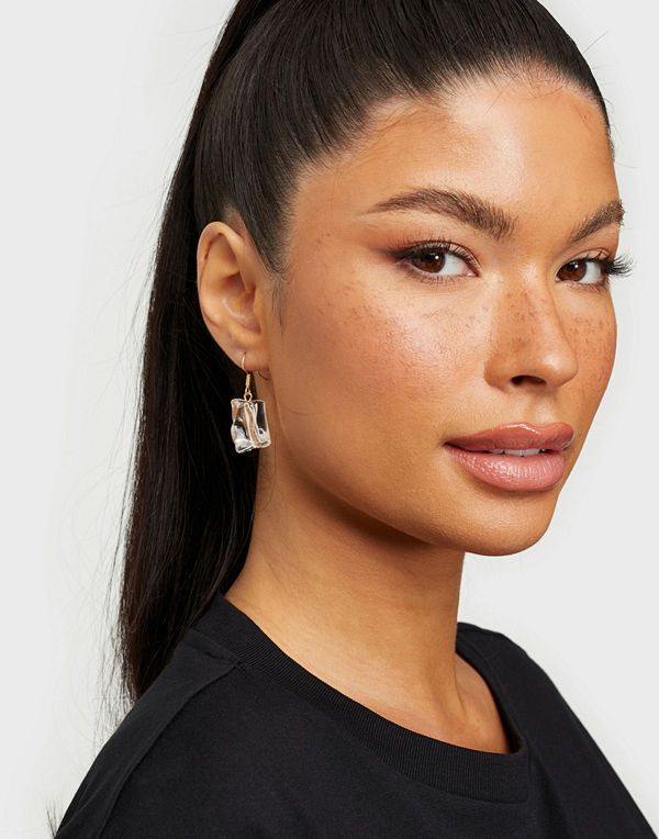 NLY Accessories smycke Clear Pendant Earring