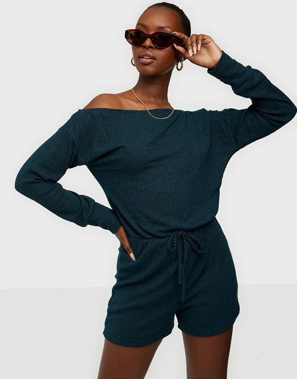 Ax Paris Long Sleeve Playsuit