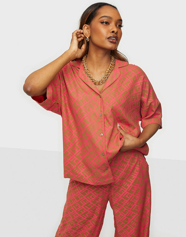 Noisy May NMGRY 2/4 OVERSIZED SHIRT