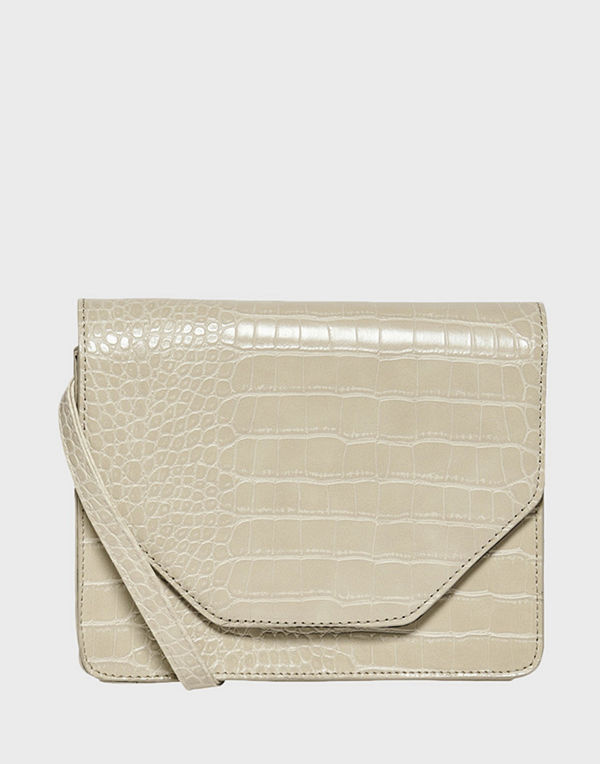 Only mönstrad väska ONLUNA SNAKE PU CROSSOVER