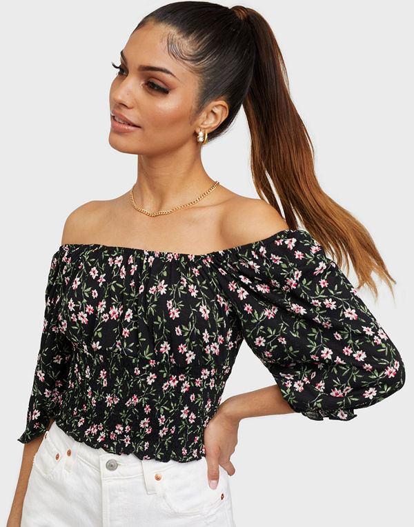 Only ONLPELLA 2/4 SMOCK TOP JRS