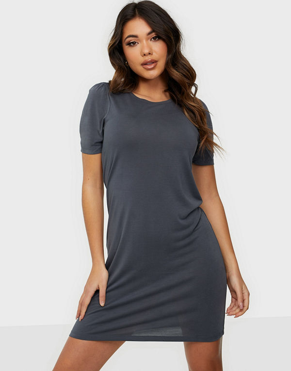 Pieces PCKAMALA SS PUFF SLEEVE DRESS NOOS