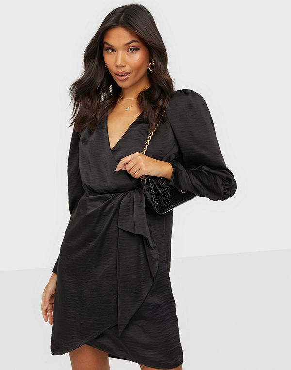 Vila VIFLOATING V-NECK L/S DRESS/DC/SU