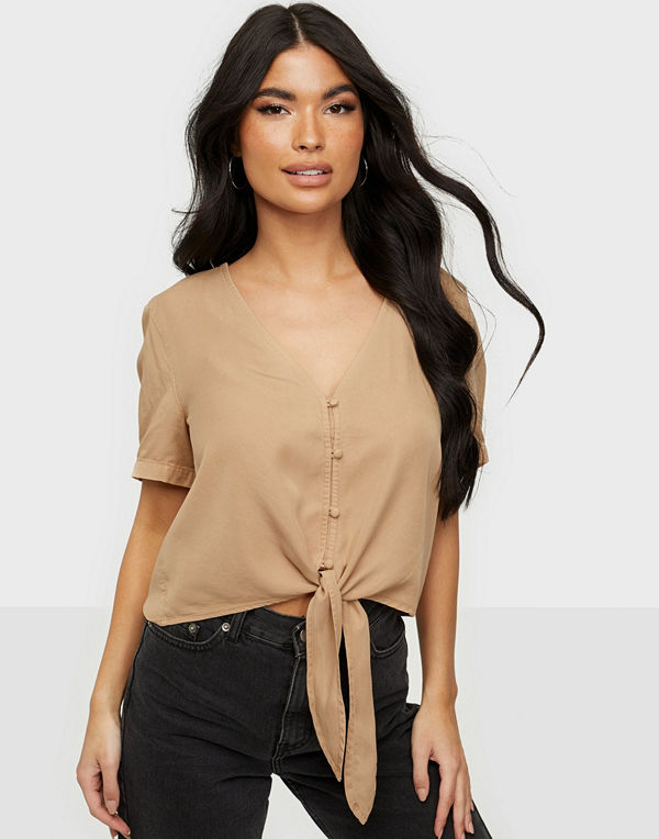 Vila VIMIRA LISTI S/S SHIRT/SU