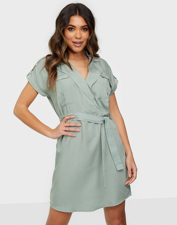 Noisy May NMVERA S/S ENDI TENCEL SHIRT DRESS