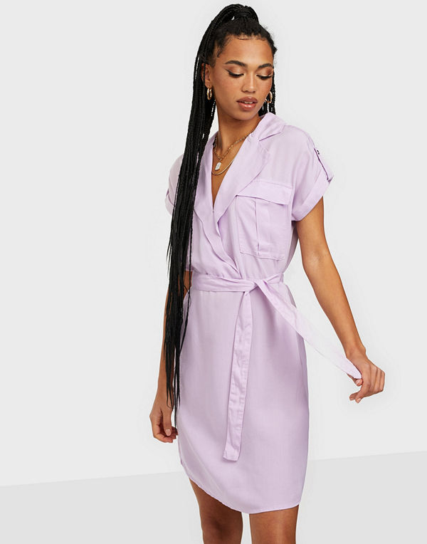 Noisy May NMVERA S/S ENDI TENCEL SHIRT DRESS