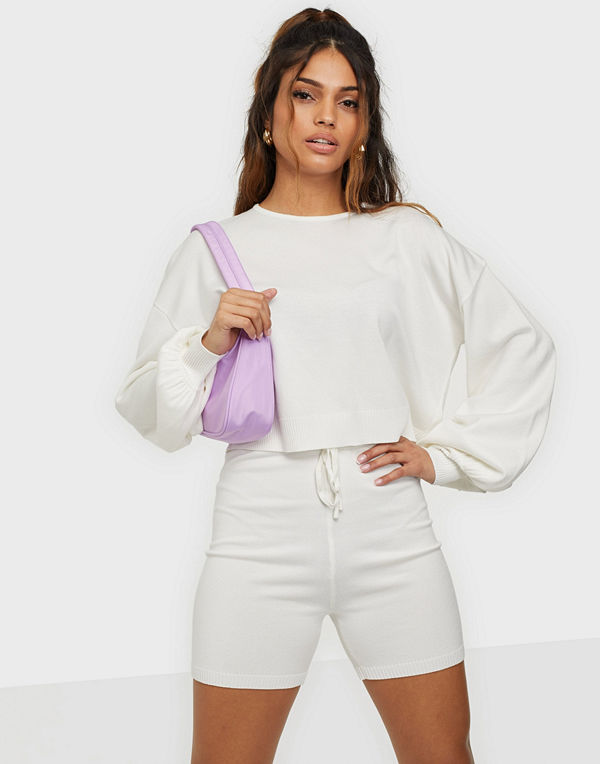 Missguided Knitted Shorts & Jumper Set