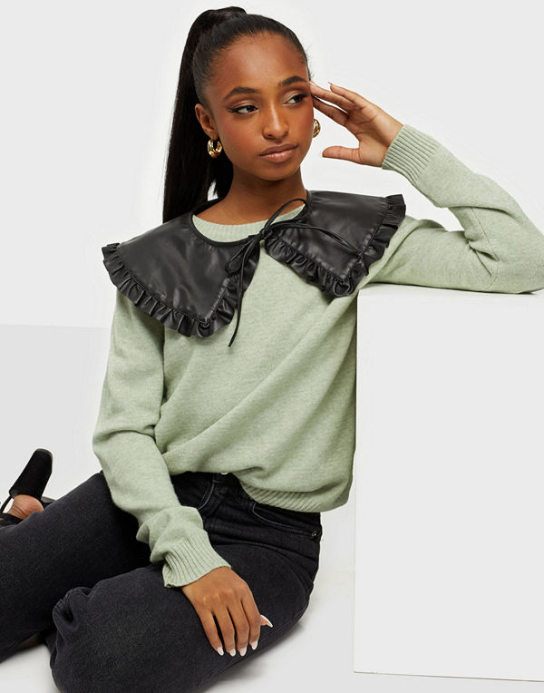 Vila VIRIL O-NECK L/S KNIT TOP - NOOS