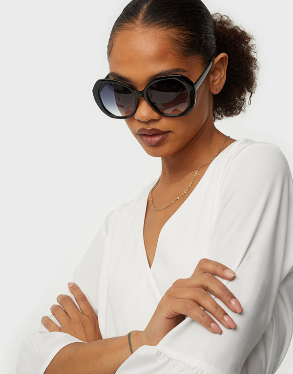 NLY Accessories Hexagon Vintage Sunnies