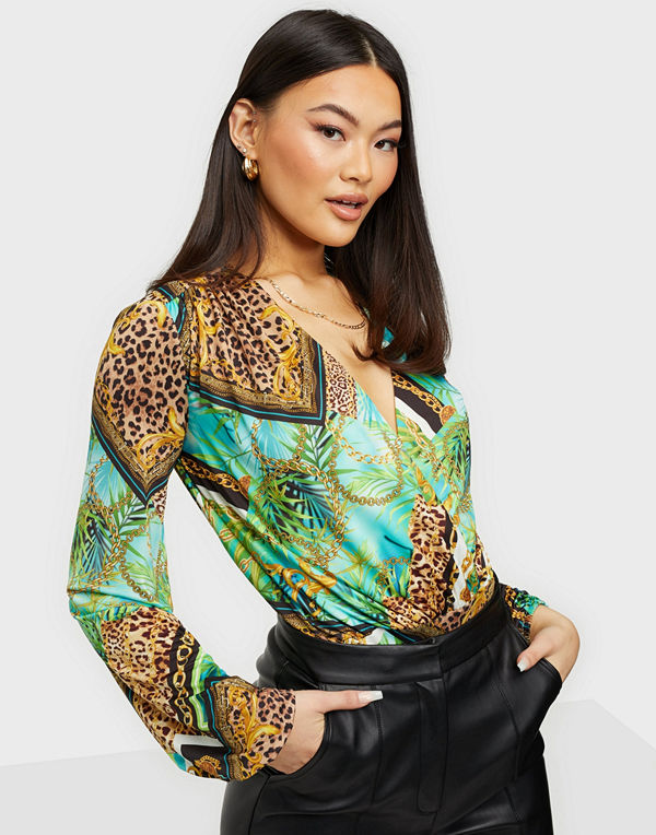 NLY One Balloon Sleeve Bodysuit