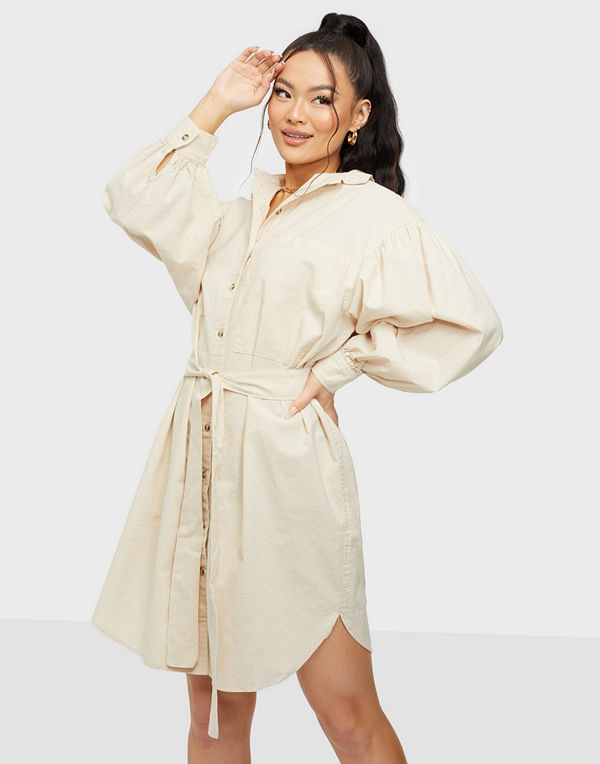 Selected Femme SLFCECILIE LS SHORT SHIRT DRESS B