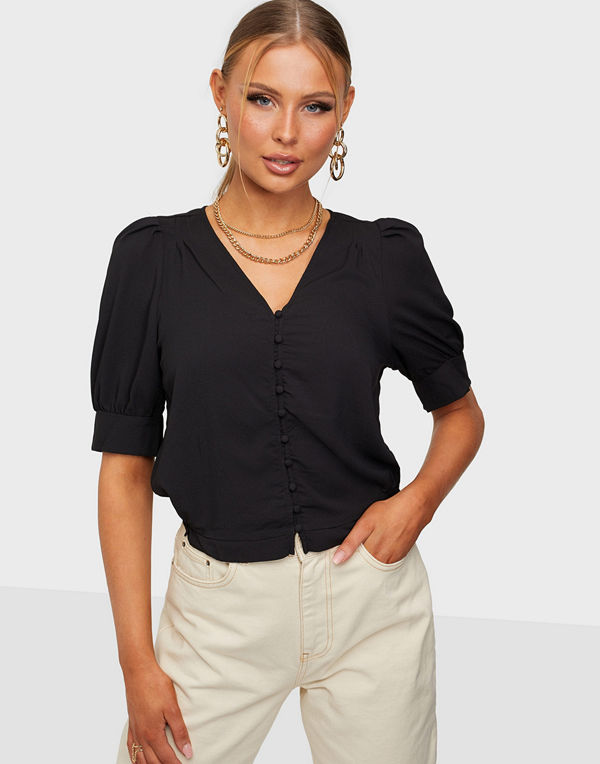 Vero Moda VMGLORY 2/4 V SHIRT WVN GA