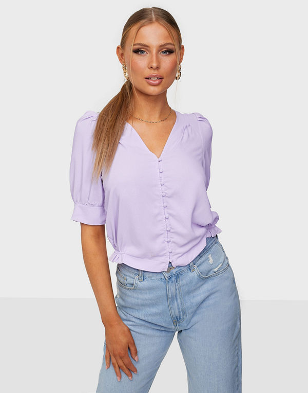 Vero Moda VMGLORY 2/4 V SHIRT WVN GA