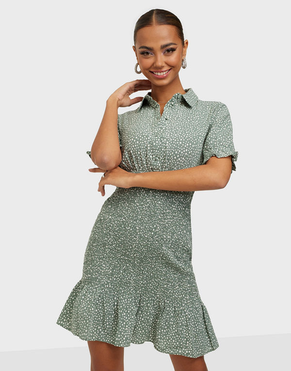 Vero Moda VMDICTHE S/S SHORT SMOCK DRESS EXP