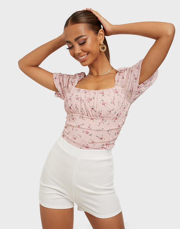 NLY One Mesh Print Shaped Body