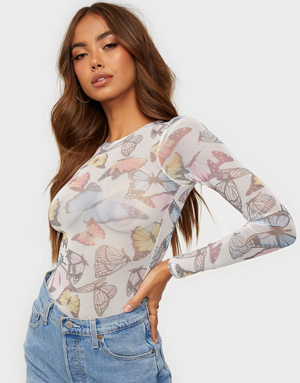 NLY One Mesh Long Sleeve Body