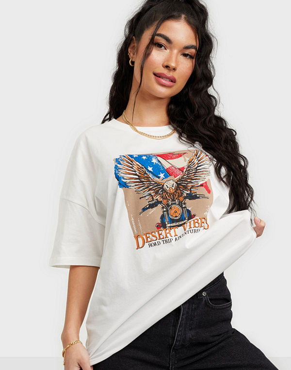 Noisy May NMIDA S/S WESTERN T-SHIRT BG