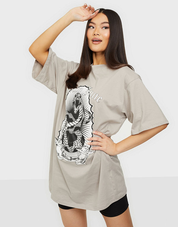 Sixth June OVER. TSHIRT DRESS SNAKE