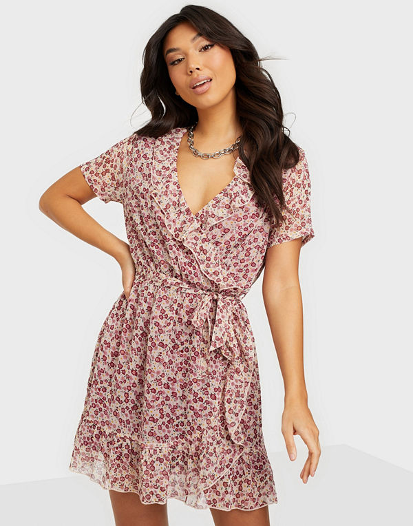 Jacqueline de Yong JDYJENNIFER LIFE S/S WRAP DRESS WVN