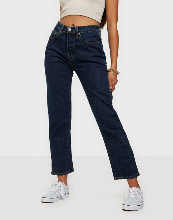 Levi's 501 CROP SALSA STONEWASH