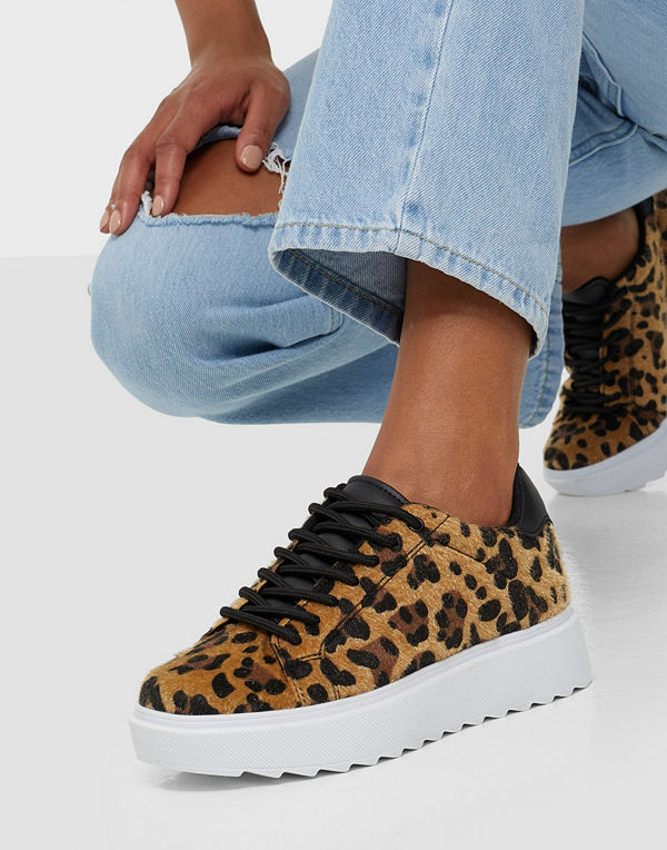 NLY Shoes Care Less Furry Sneaker
