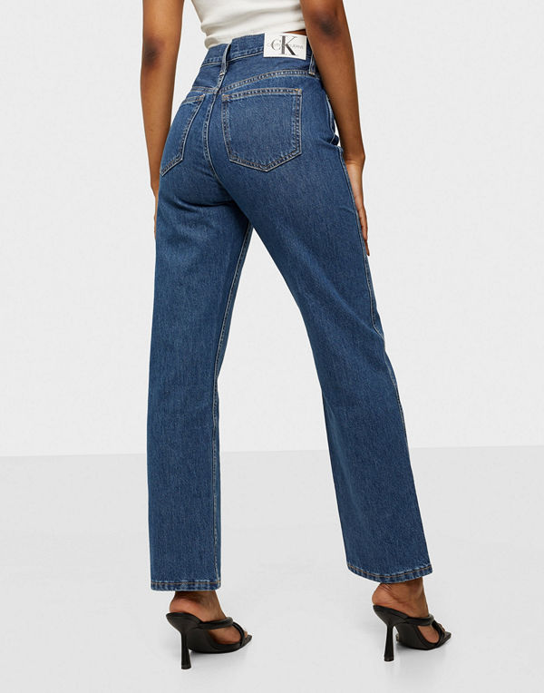Calvin Klein Jeans High Rise Straight Ankle