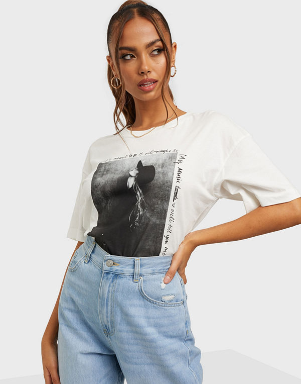 Jacqueline de Yong JDYFIONA LIFE S/S PRINT TOP JRS