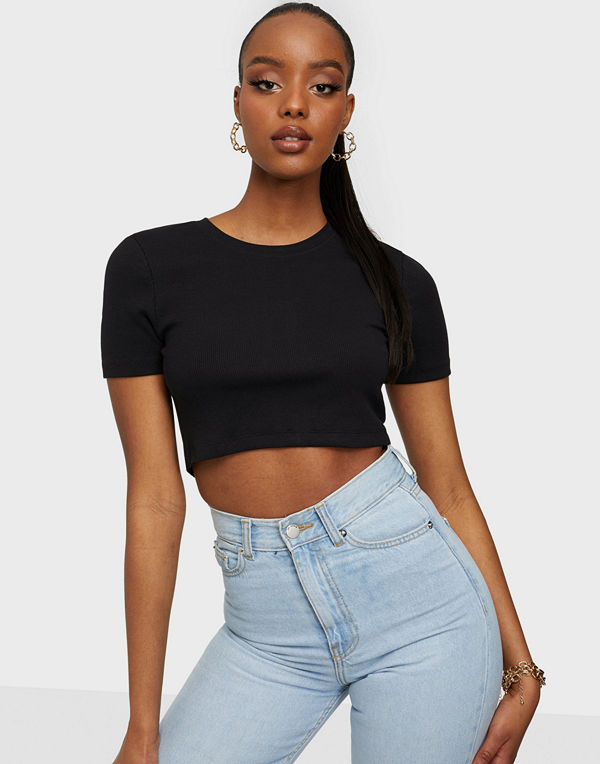 Only ONLLIV LIFE RIB S/S STRING TOP JRS