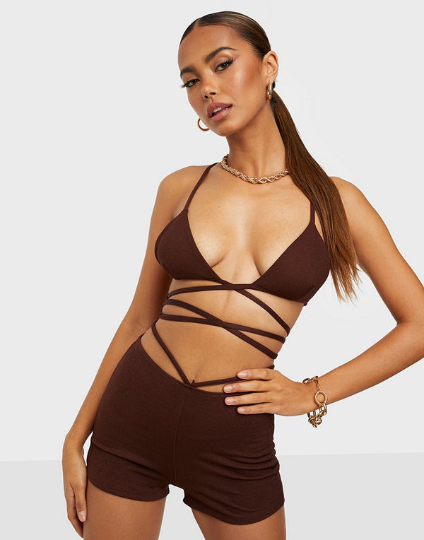NLY One Triangle Tie Top