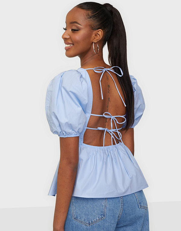 Glamorous Nelly X Glamorous Puff Sleeve Top