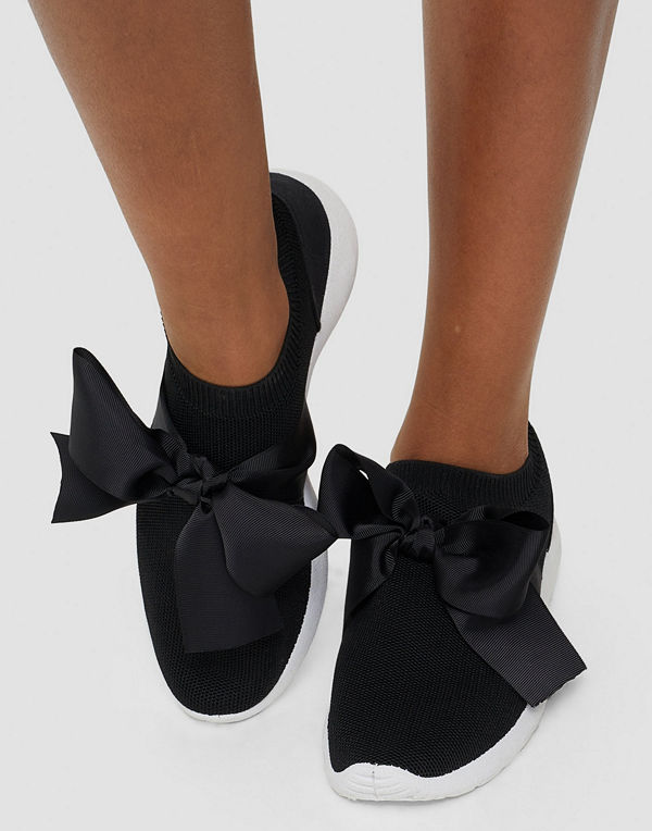 NLY Shoes Low Sock Bow Runner