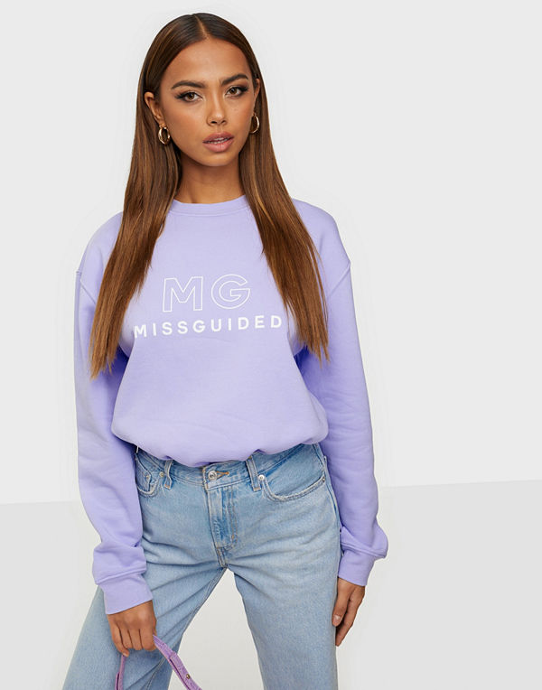 Missguided Large Branded Oversized Top