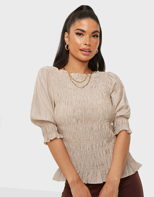 Neo Noir Kara Smock Top