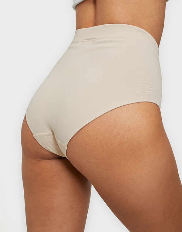 Only ONLVICKY RIB SEAMLESS HIGHWAIST BR