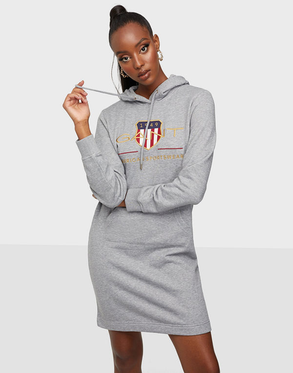 Gant Archive Shield Hoodie Dress