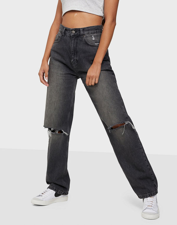 NLY Trend Loose Fit Cut Denim