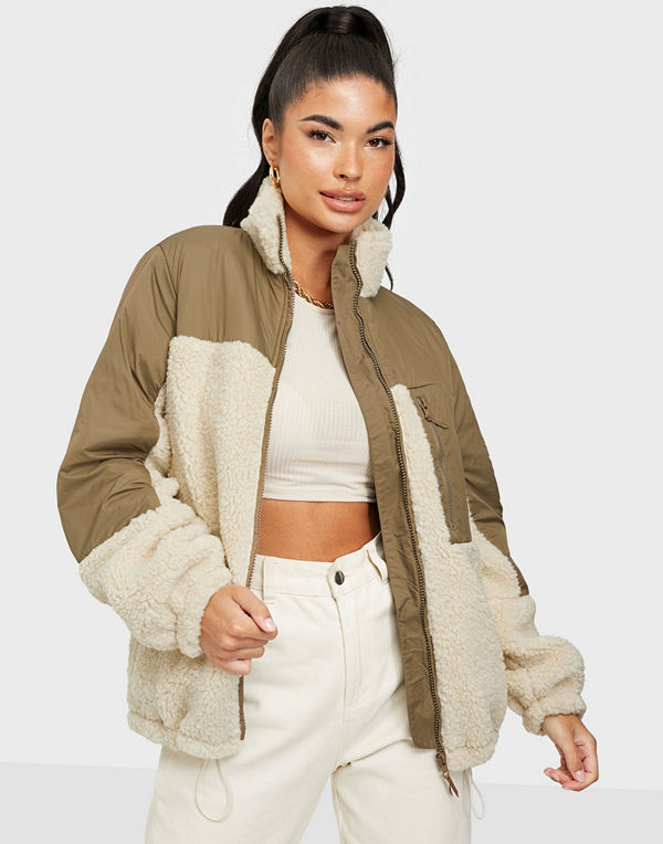 co’couture Teddy Fleece Jacket