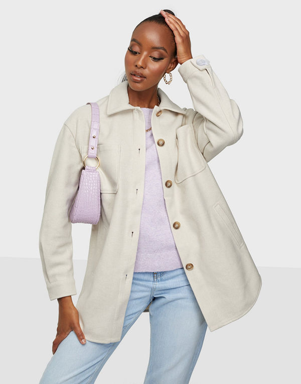 Vila VIKIMMI SHIRT L/S JACKET - NOOS