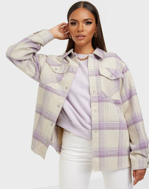 Pieces PCSIA LS LOOSE SHACKET D2D
