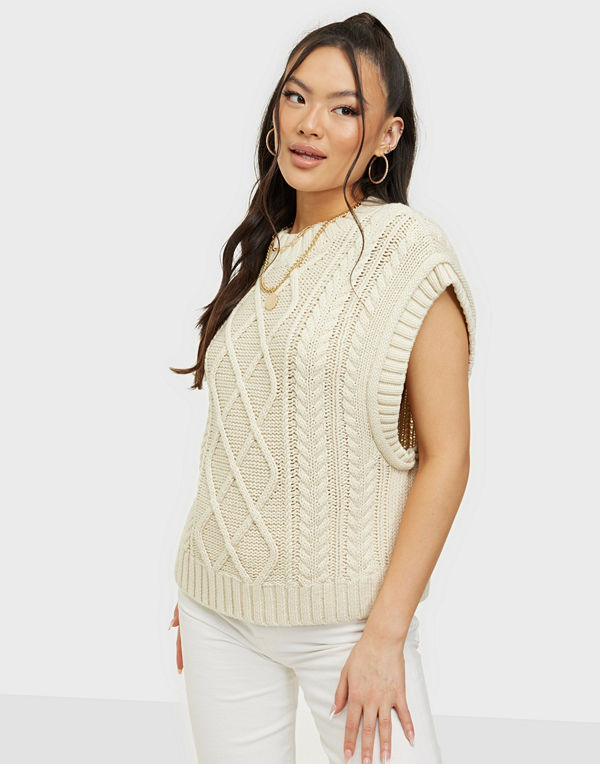 Selected Femme SLFPIPER KNIT VEST M