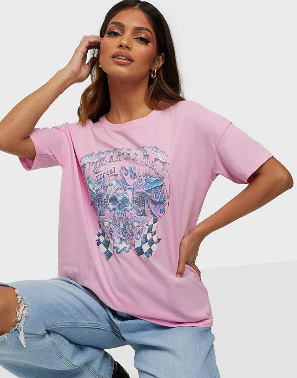 Only ONLMETALLICA LIFE S/S TOP BOX JRS