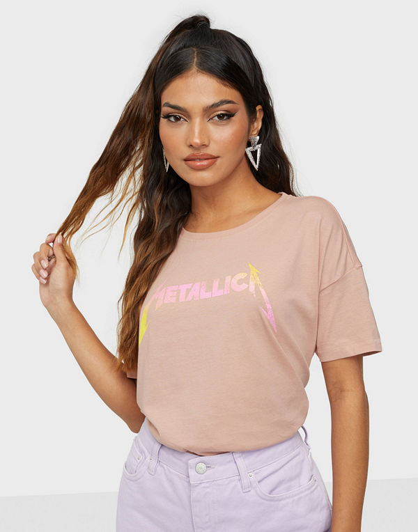Only ONLMETALLICA LIFE S/S TOP BOX JRS