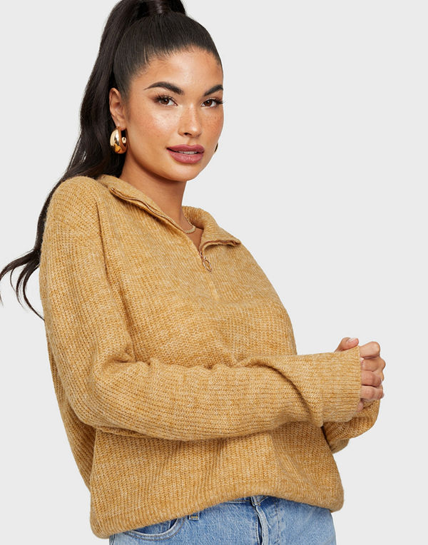 Vero Moda VMPLAZA LS HIGHNECK ZIPPER BLOUSE G