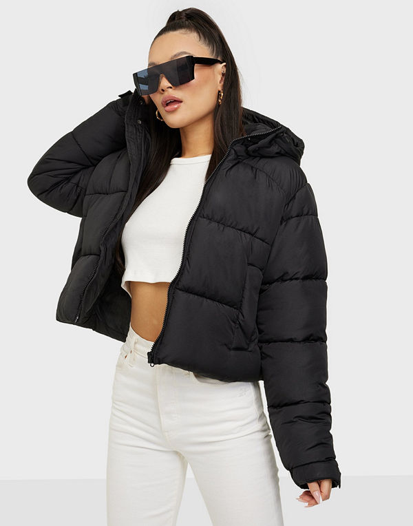 Missguided Hooded Padded Puffer