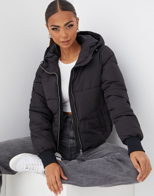 Jacqueline de Yong JDYNEWERICA SHORT HOOD JACKET OTW N