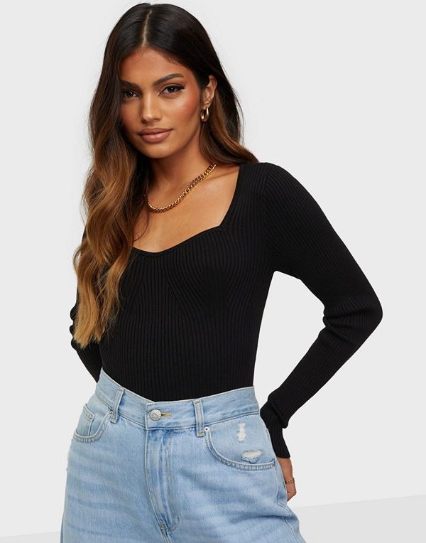Vero Moda VMWILLOW LS SWEETHEART BLOUSE GA