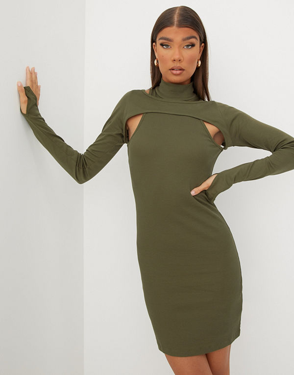 Helmut Lang RIB CUTOUT DRESS.BAS